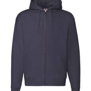 Fruit of the Loom Premium Zip Hooded Sweatshirt | Deep Navy