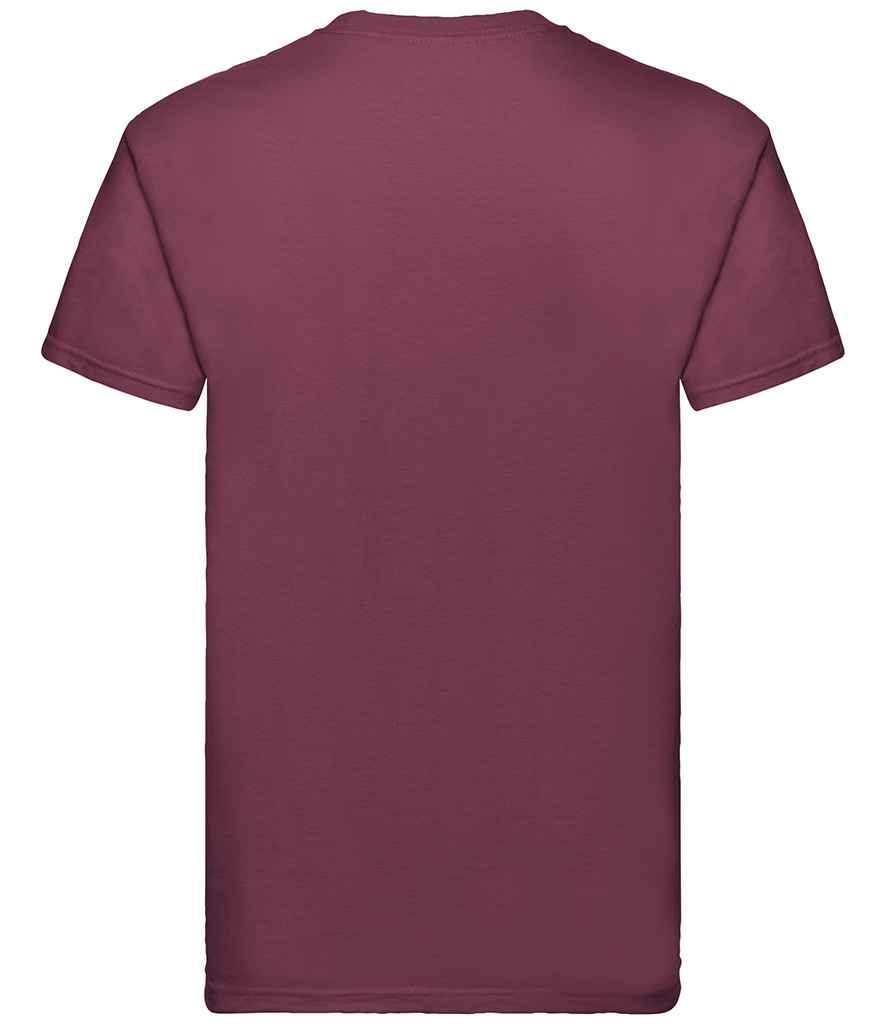 Fruit of the Loom Super Premium T-Shirt | Burgundy - Image 2