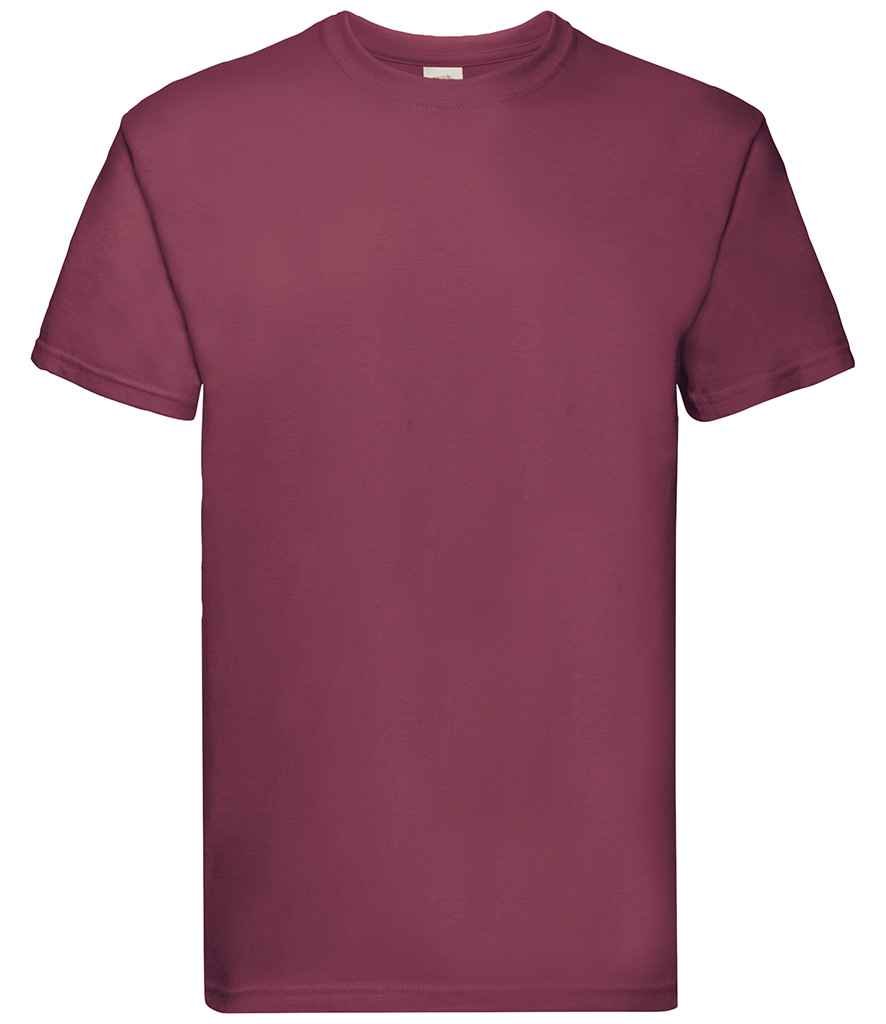 Fruit of the Loom Super Premium T-Shirt | Burgundy