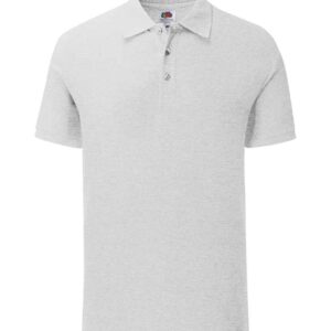 Fruit of the Loom Tailored Poly/Cotton Piqué Polo Shirt | Heather Grey