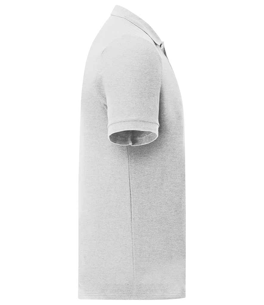 Fruit of the Loom Tailored Poly/Cotton Piqué Polo Shirt | Heather Grey - Image 3