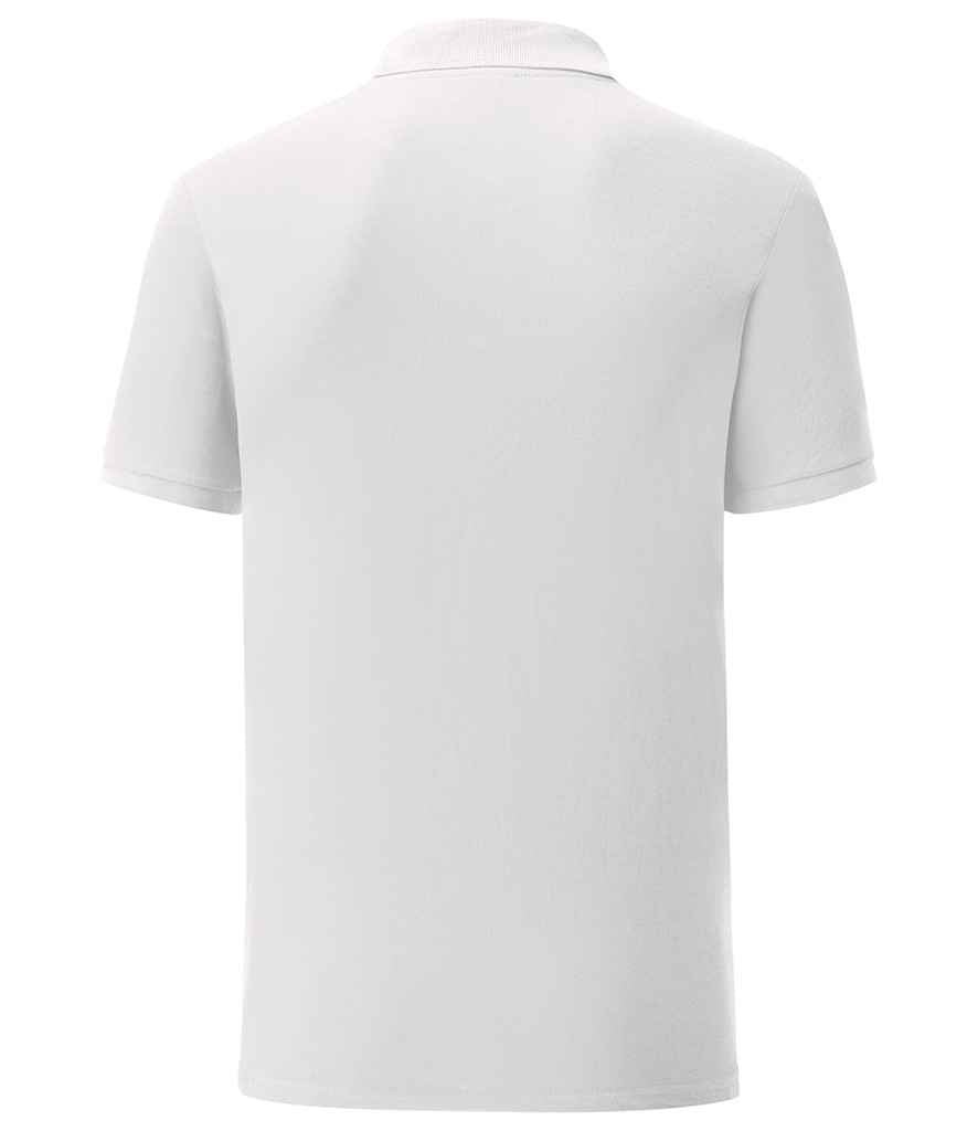 Fruit of the Loom Tailored Poly/Cotton Piqué Polo Shirt | White - Image 2