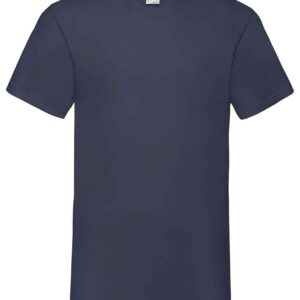 Fruit of the Loom V Neck Value T-Shirt | Deep Navy