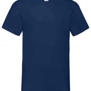 Fruit of the Loom V Neck Value T-Shirt | Navy