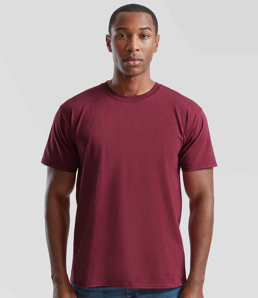 Fruit of the Loom Value T-Shirt | Burgundy