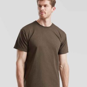 Fruit of the Loom Value T-Shirt | Chocolate