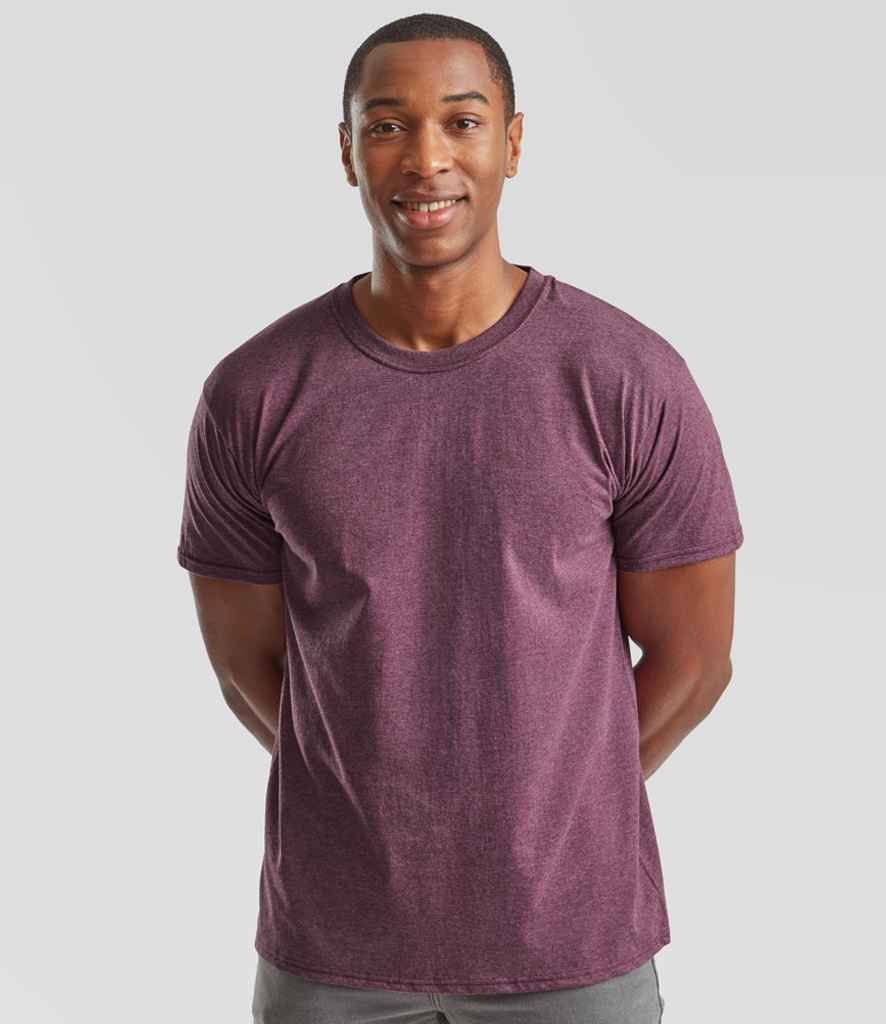 Fruit of the Loom Value T-Shirt | Heather Burgundy