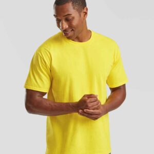 Fruit of the Loom Value T-Shirt | Yellow