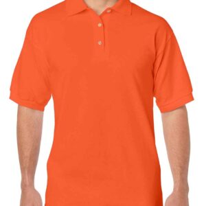 Gildan DryBlend® Jersey Polo Shirt | Orange