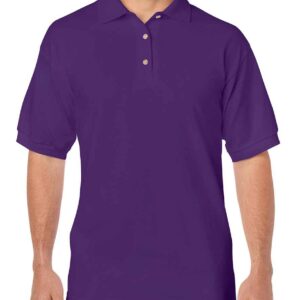 Gildan DryBlend® Jersey Polo Shirt | Purple