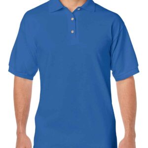 Gildan DryBlend® Jersey Polo Shirt | Royal Blue