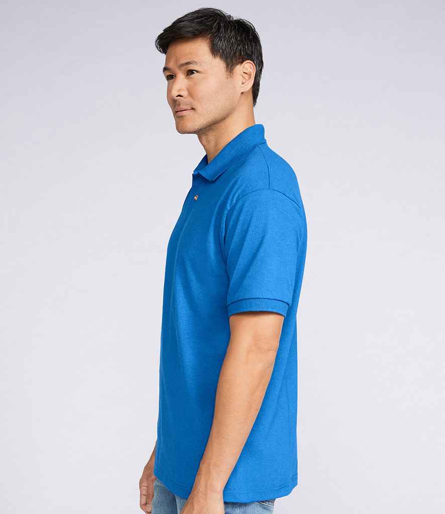 Gildan DryBlend® Jersey Polo Shirt | Royal Blue - Image 4