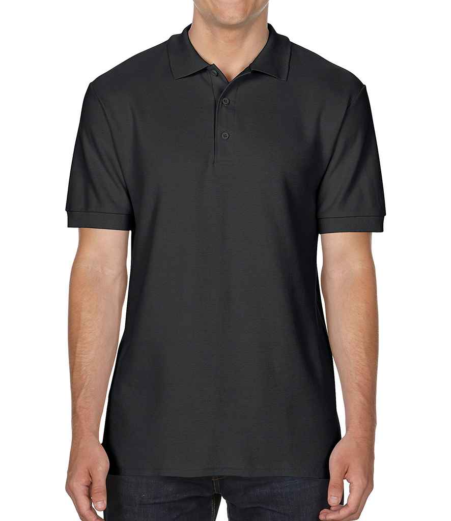 Gildan Hammer Piqué Polo Shirt | Black