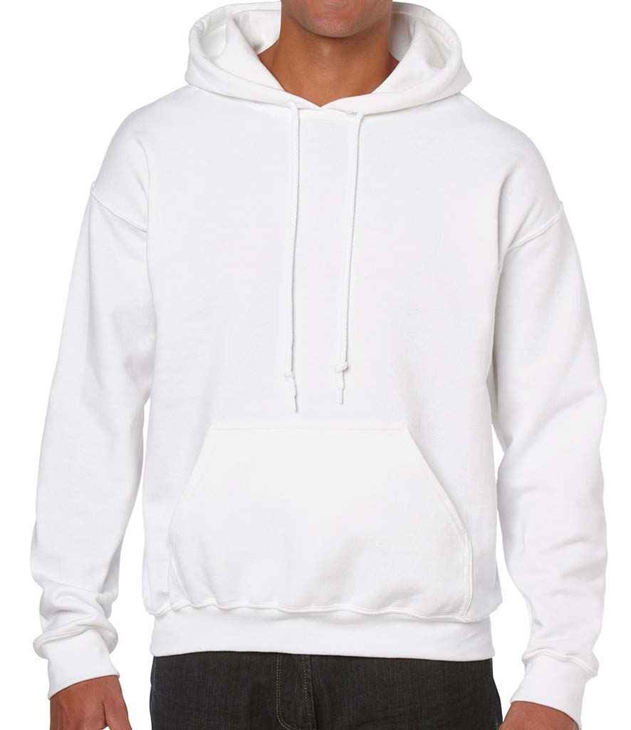 Gildan Heavy Blend™ Hooded Sweatshirt | White - Image 2