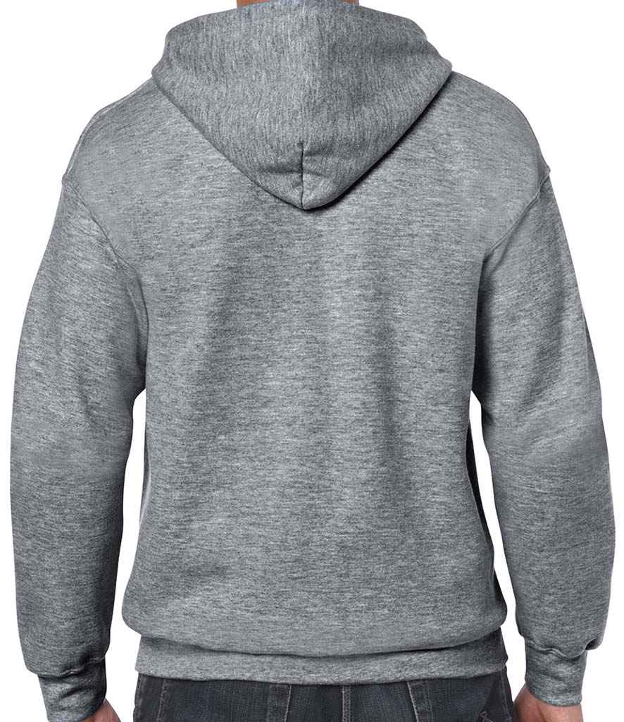 Gildan Heavy Blend™ Zip Hooded Sweatshirt | Graphite Heather - Image 3