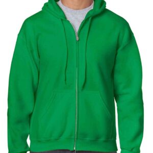 Gildan Heavy Blend™ Zip Hooded Sweatshirt | Irish Green