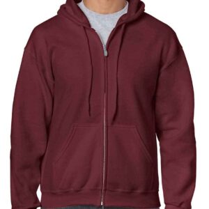 Gildan Heavy Blend™ Zip Hooded Sweatshirt | Maroon