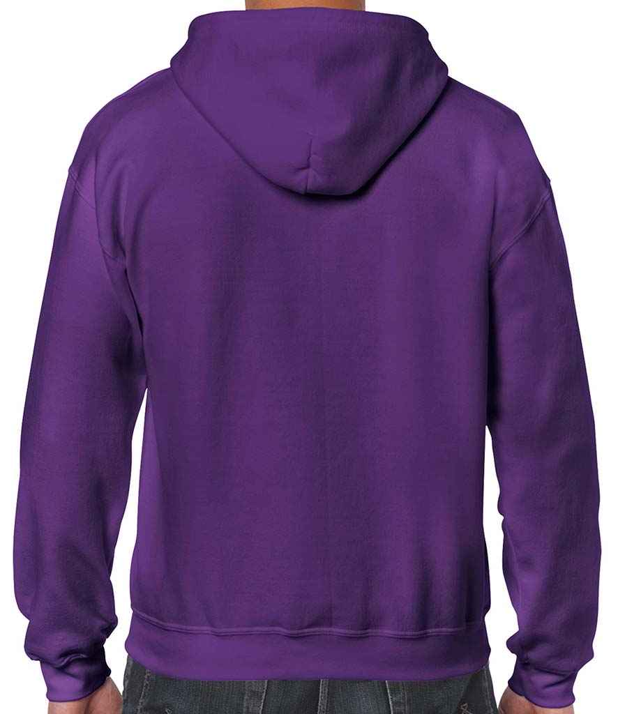 Gildan Heavy Blend™ Zip Hooded Sweatshirt | Purple - Image 3