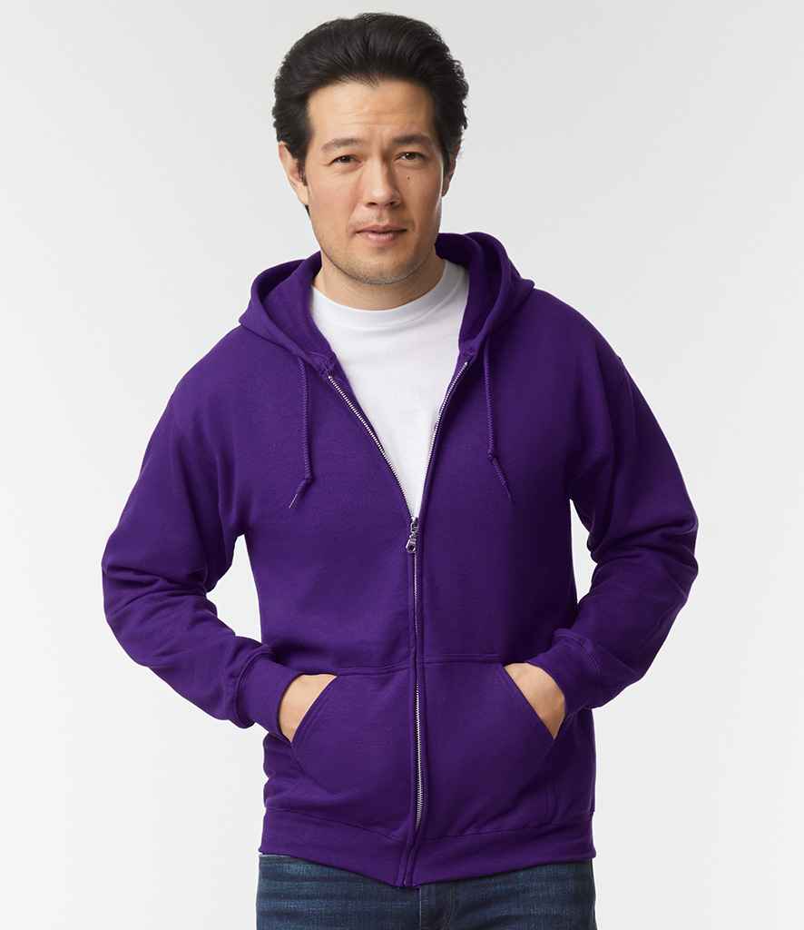 Gildan Heavy Blend™ Zip Hooded Sweatshirt | Purple