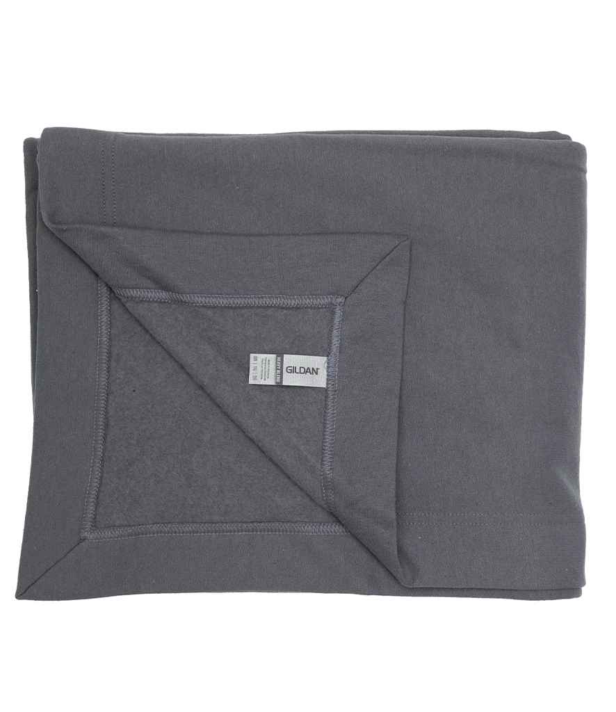 Gildan HeavyBlend™ Fleece Stadium Blanket | Charcoal
