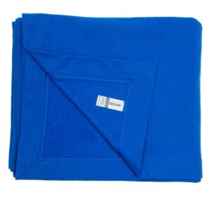Gildan HeavyBlend™ Fleece Stadium Blanket | Royal Blue