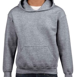 Gildan Kids Heavy Blend™ Hooded Sweatshirt | Graphite Heather