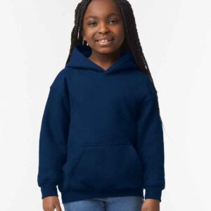 Gildan Kids Heavy Blend™ Hooded Sweatshirt | Navy