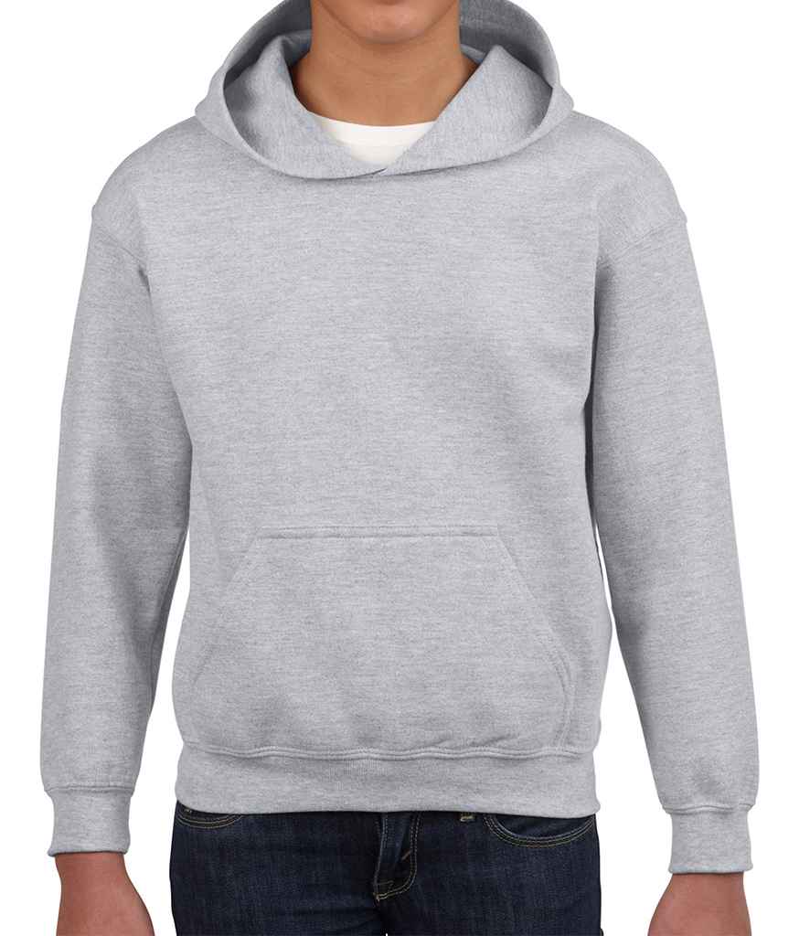 Gildan Kids Heavy Blend™ Hooded Sweatshirt | Sport Grey - Image 2