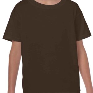 Gildan Kids Heavy Cotton™ T-Shirt | Dark Chocolate