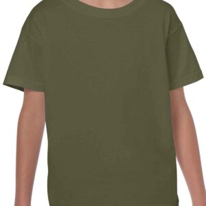 Gildan Kids Heavy Cotton™ T-Shirt | Military Green