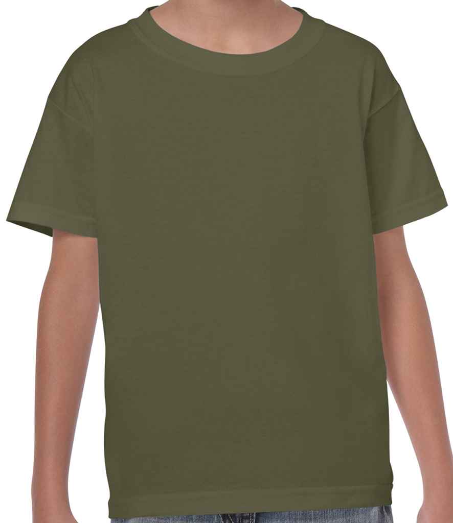 Gildan Kids Heavy Cotton™ T-Shirt | Military Green