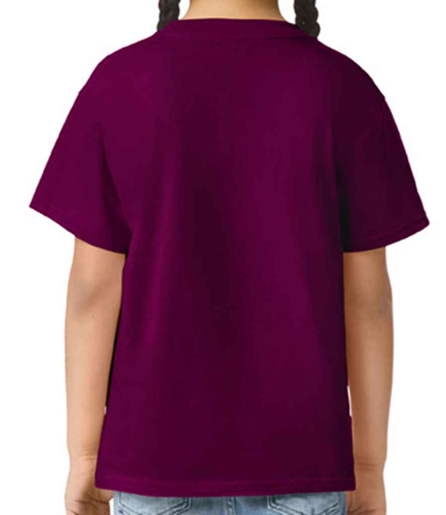 Gildan Kids SoftStyle® Youth T-Shirt | Maroon - Image 2