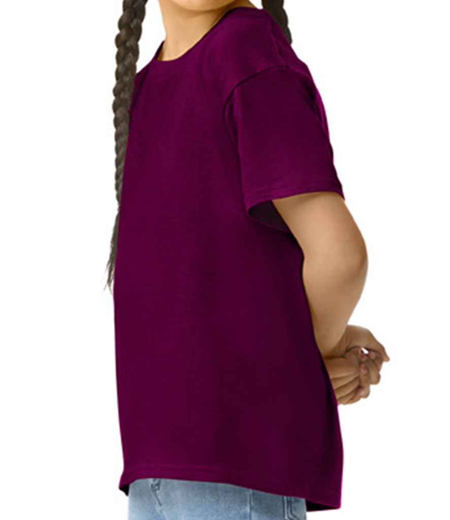 Gildan Kids SoftStyle® Youth T-Shirt | Maroon - Image 3