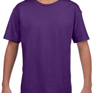 Gildan Kids SoftStyle® Youth T-Shirt | Purple