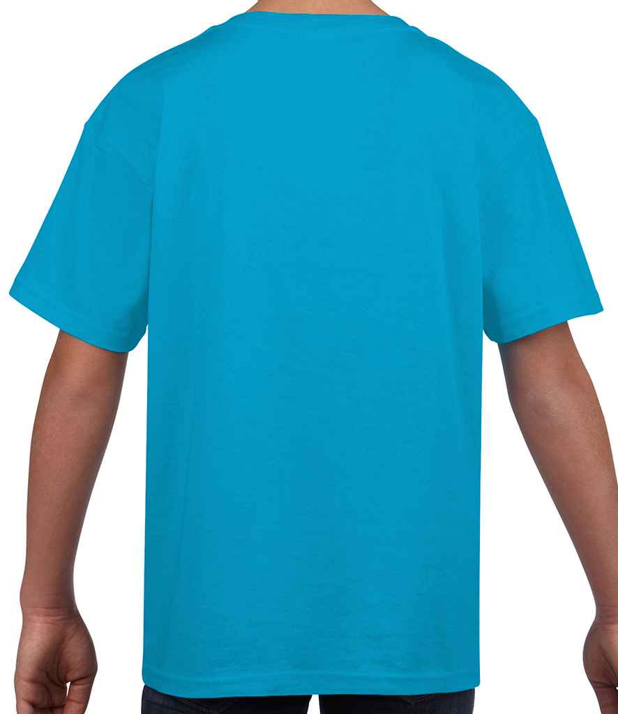 Gildan Kids SoftStyle® Youth T-Shirt | Sapphire Blue - Image 2