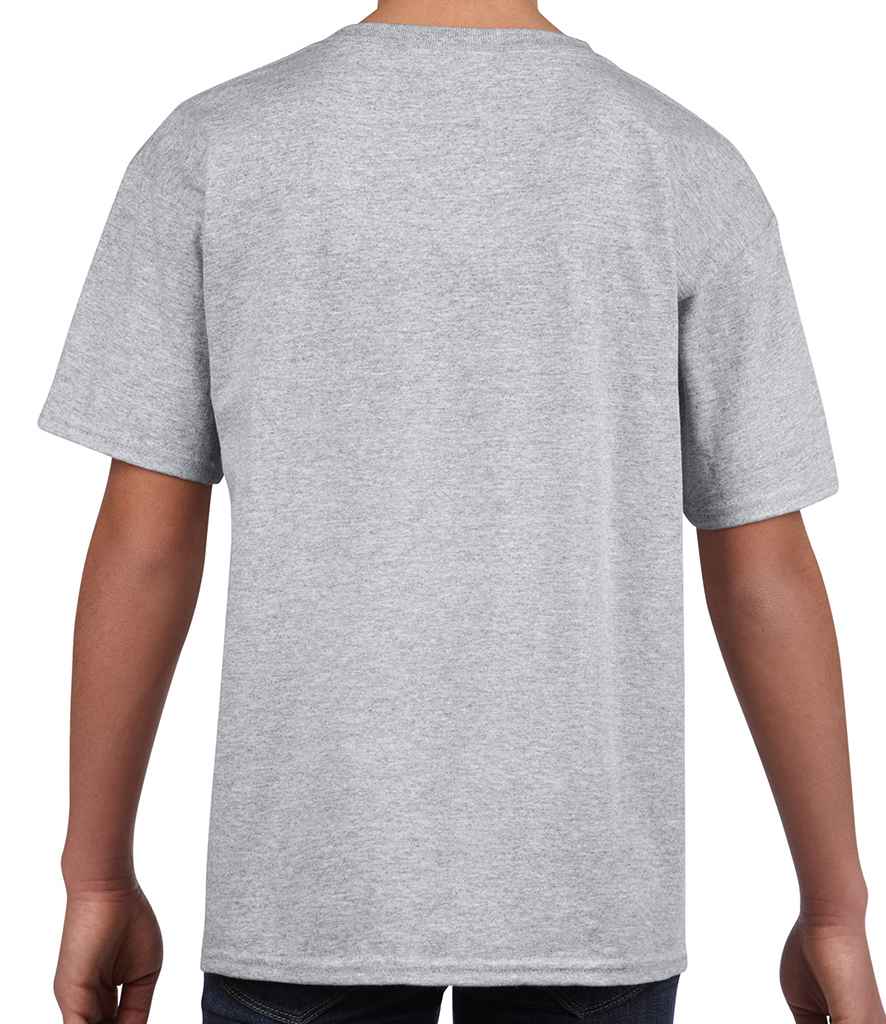 Gildan Kids SoftStyle® Youth T-Shirt | Sport Grey - Image 3