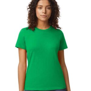 Gildan Ladies SoftStyle® Midweight T-Shirt | Irish Green