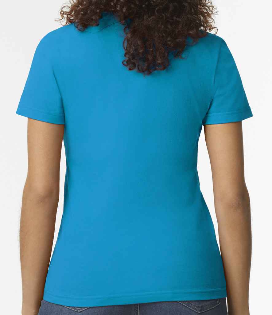 Gildan Ladies SoftStyle® Midweight T-Shirt | Sapphire Blue - Image 3
