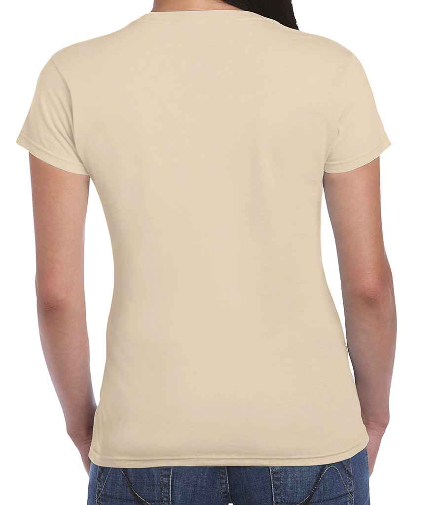 Gildan Ladies SoftStyle® T-Shirt | Sand - Image 2