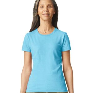 Gildan Ladies SoftStyle® T-Shirt | Sky Blue