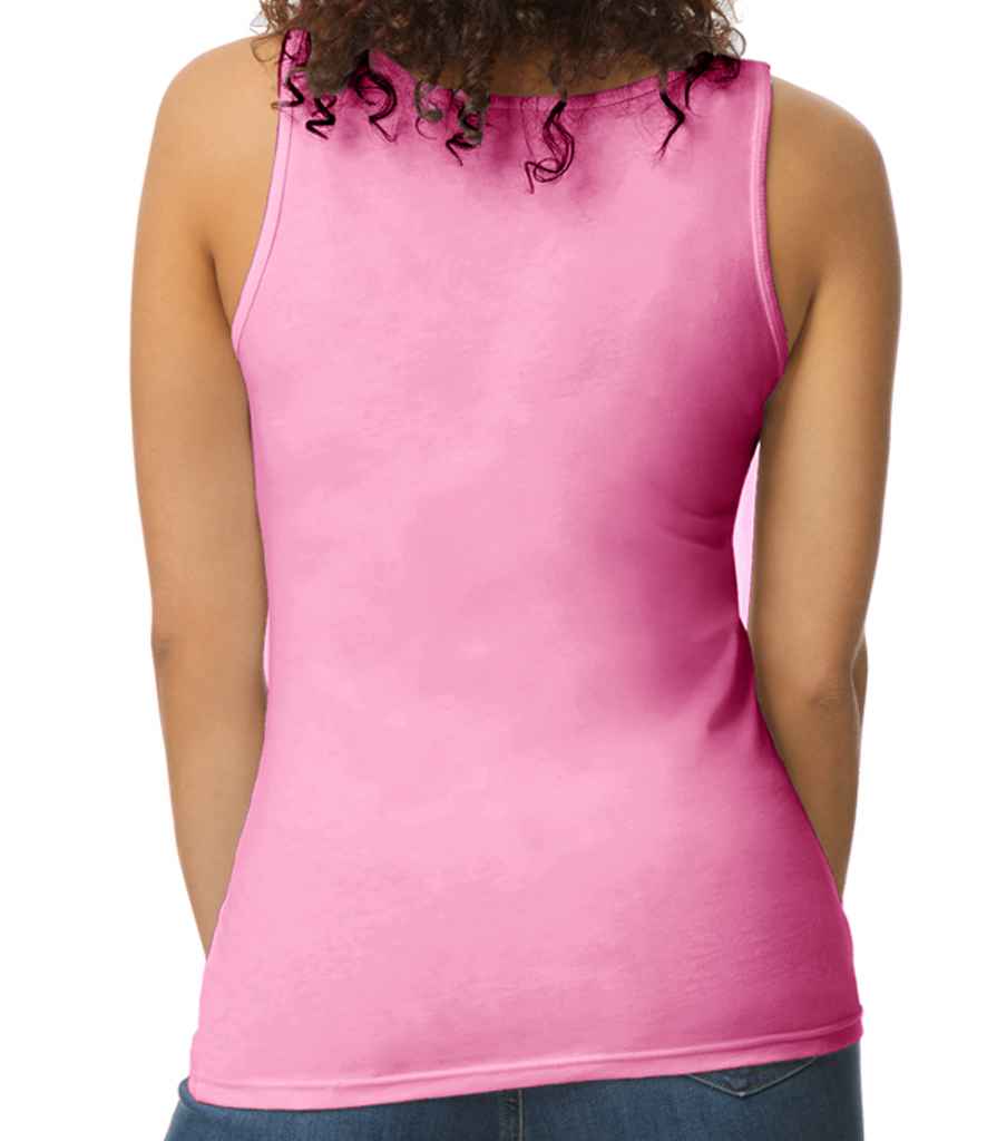 Gildan Ladies SoftStyle® Tank Top | Azalea - Image 2