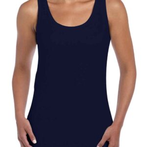 Gildan Ladies SoftStyle® Tank Top | Navy