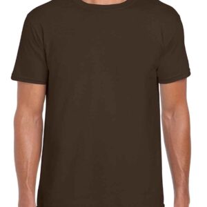 Gildan SoftStyle® Adult T-Shirt | Dark Chocolate