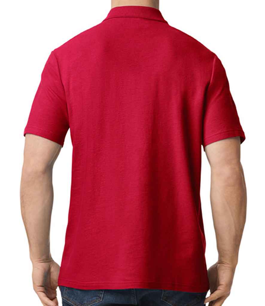 Gildan SoftStyle® Double Piqué Polo Shirt | Cherry Red - Image 2
