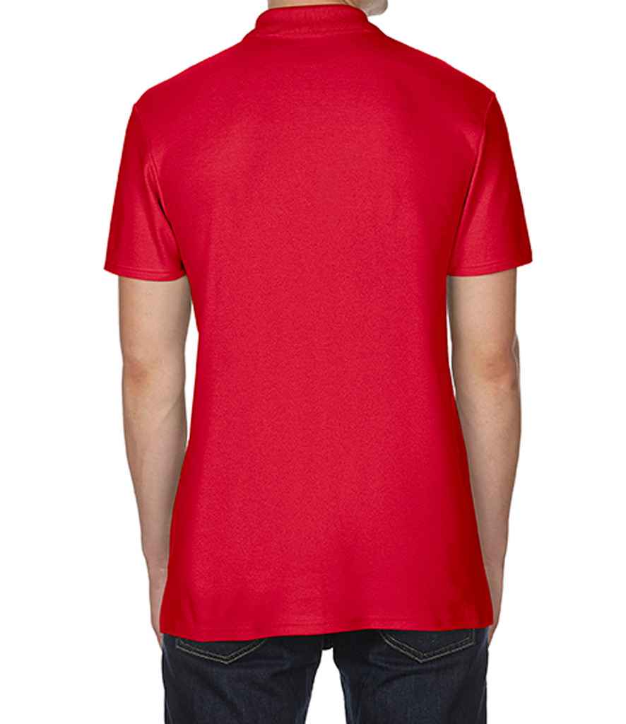 Gildan SoftStyle® Double Piqué Polo Shirt | Red - Image 2