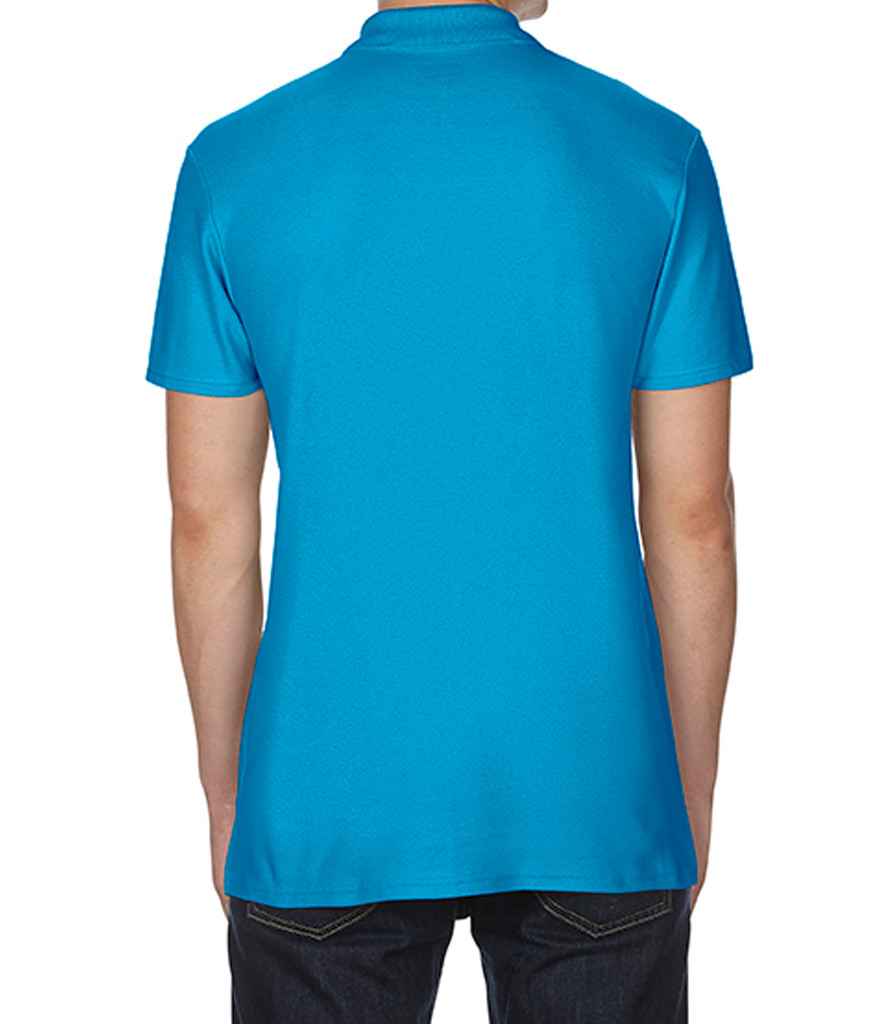 Gildan SoftStyle® Double Piqué Polo Shirt | Sapphire Blue - Image 2