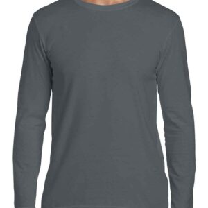 Gildan SoftStyle® Long Sleeve T-Shirt | Charcoal