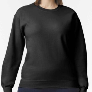 Gildan SoftStyle® Midweight Crew Neck Sweatshirt | Black