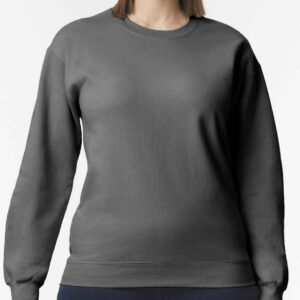 Gildan SoftStyle® Midweight Crew Neck Sweatshirt | Charcoal