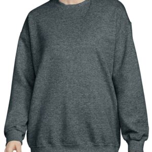 Gildan SoftStyle® Midweight Crew Neck Sweatshirt | Dark Heather